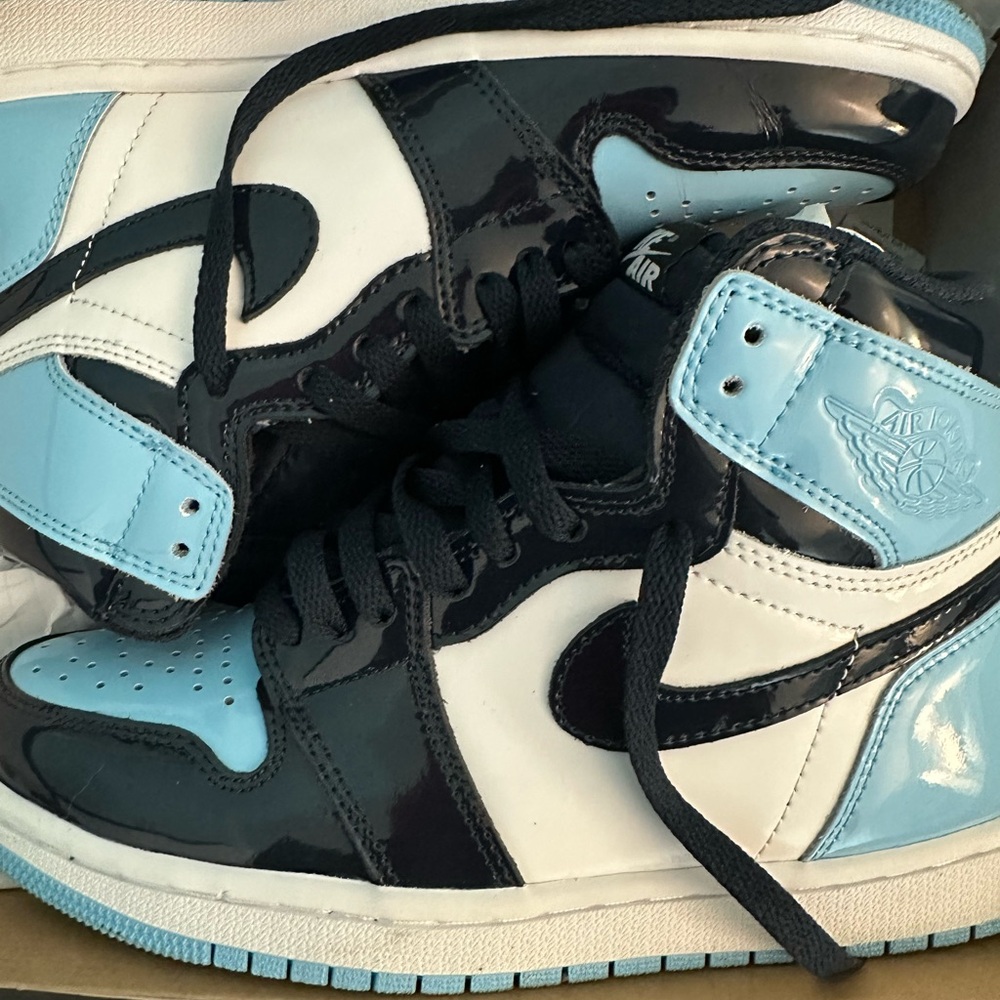 Air Jordan 1´s - Black and Blue